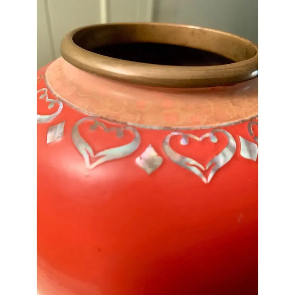 Crimson Red Oriental 8 1/2